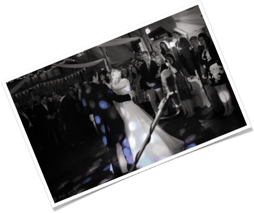 Marquee wedding first dance